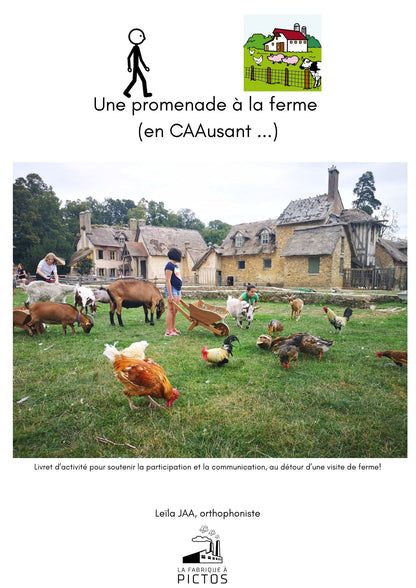 CAA et promenade à la ferme