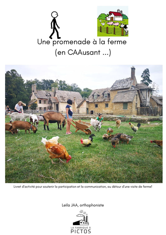 CAA et promenade à la ferme