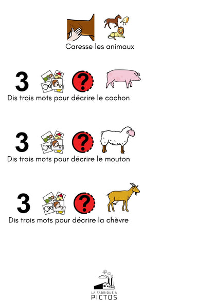 CAA et promenade à la ferme