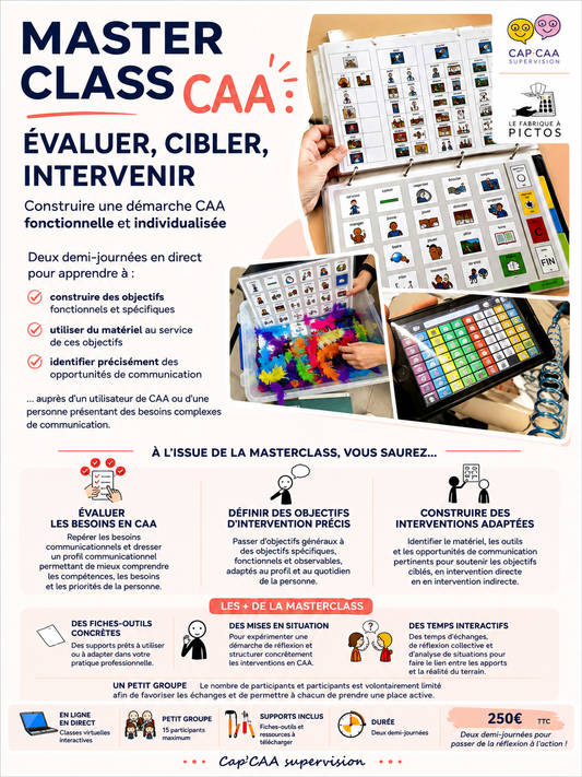 Masterclass CAA : évaluer, cibler, intervenir