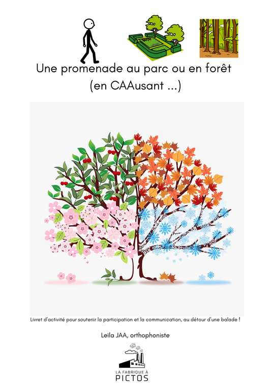 CAA et promenade au parc ou en forêt
