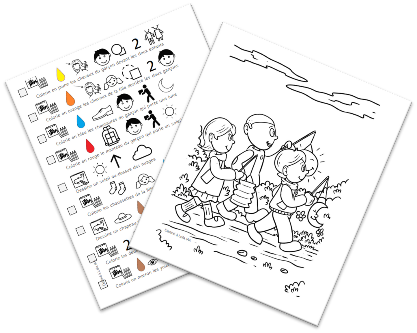 Coloriages autonomes 2